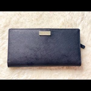 Kate Spade Spencer Slim Bifold wallet, black